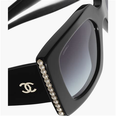 chanel ch5412|CHANEL Sunglasses: Square Sunglasses, acetate & strass — .